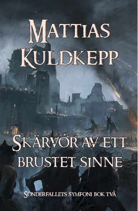 Omslag till Skärvor av ett brustet sinne